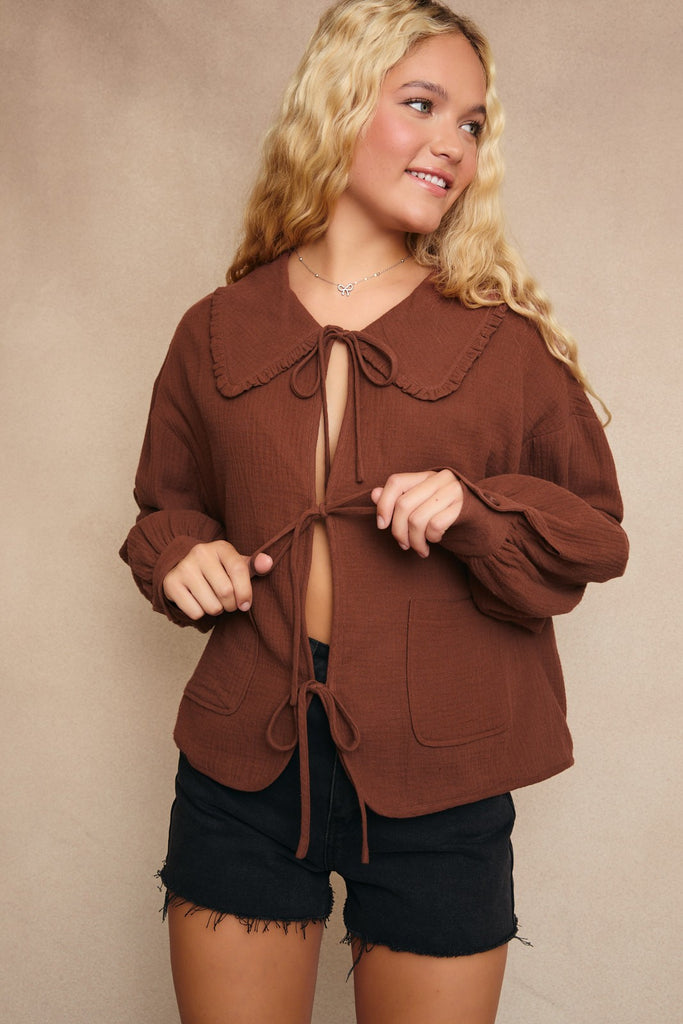 コート MALO Women Outer DR6057TCU62EL265 BROWN Malo Wool and cashmere double-breasted coat | DR6057TCU62EL265