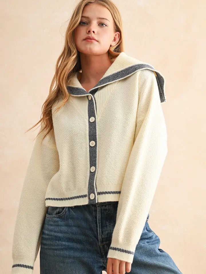 O Project カーディガン chunky knitted cardigan MEROKEETY Women's 2025 Fall Open Front Chunky Knit Sweater
