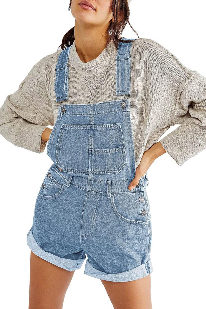 Jean short romper online